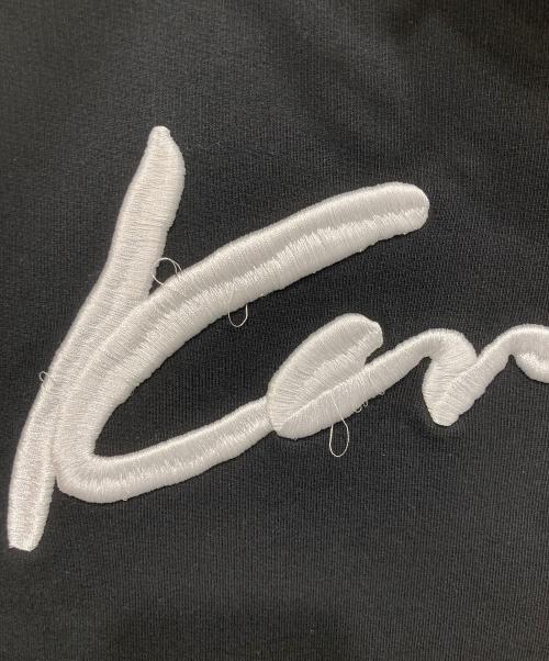 KENZO（ケンゾー）KENZO (ケンゾー) 刺繍デザインハイネックスウェット ブラック サイズ:XSの古着・服飾アイテム