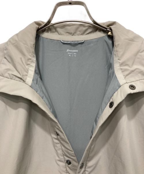 HOUDINI（フーディニ）HOUDINI (フーディニ) オールウェザーT-ネック ベージュ サイズ:Lの古着・服飾アイテム
