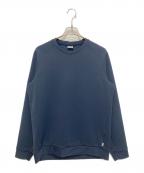 HOUDINIフーディニ）の古着「モノエアークルーネックスウェット」｜ネイビー