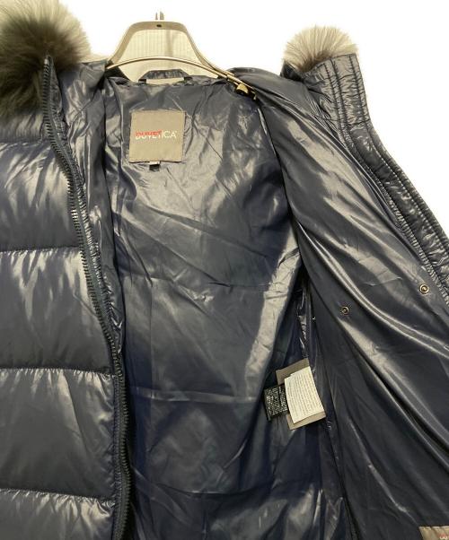 DUVETICA（デュベティカ）DUVETICA (デュベティカ) KAPPA ナイロンダウンコート ネイビー サイズ:40の古着・服飾アイテム