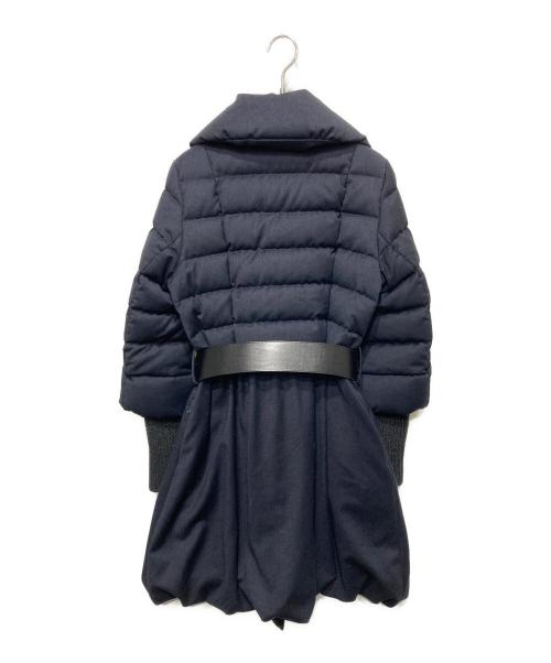 TATRAS（タトラス）TATRAS (タトラス) ベルト付きロングダウンコート ネイビー サイズ:03の古着・服飾アイテム