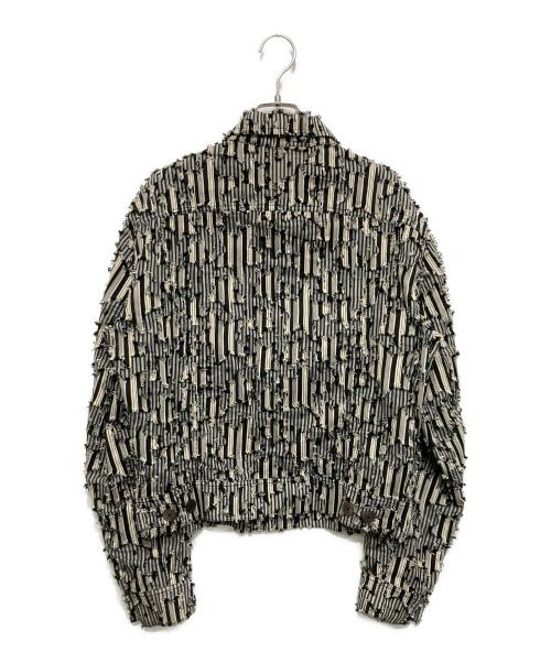 masu（エムエーエスユー）masu (エムエーエスユー) スターモチーフシャツジャケット ブラック サイズ:48の古着・服飾アイテム