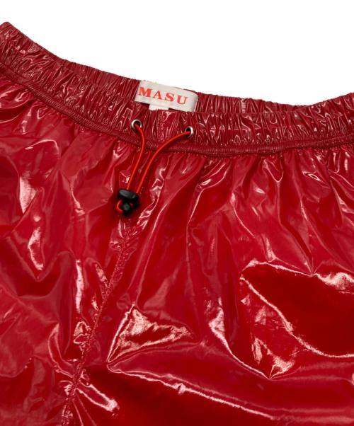 masu（エムエーエスユー）masu (エムエーエスユー) ダンシングトラックパンツ レッド サイズ:44の古着・服飾アイテム