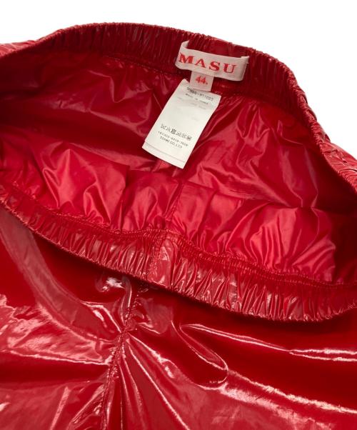 masu（エムエーエスユー）masu (エムエーエスユー) ダンシングトラックパンツ レッド サイズ:44の古着・服飾アイテム
