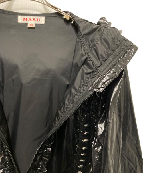 masu（エムエーエスユー）masu (エムエーエスユー) DANCING ANORAKナイロンジャケット ブラック サイズ:44の古着・服飾アイテム