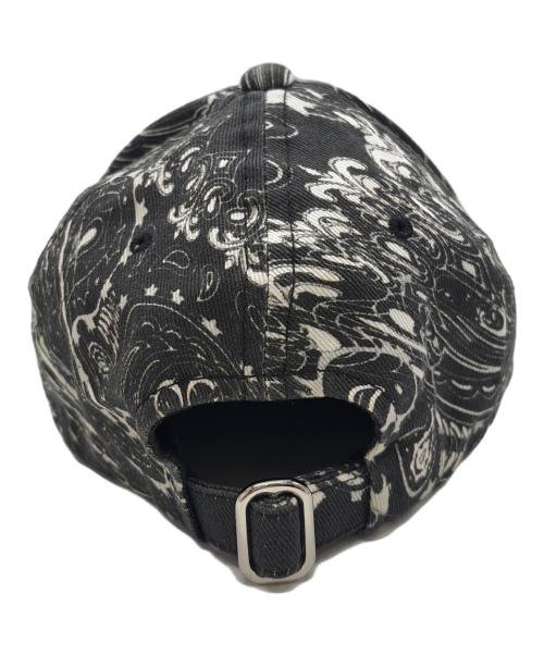 masu（エムエーエスユー）MASU (エムエーエスユー) NOZOMI KUROKAWA (ノゾミ クロカワ) マーブルバンダナキャップ ブラック サイズ:なしの古着・服飾アイテム
