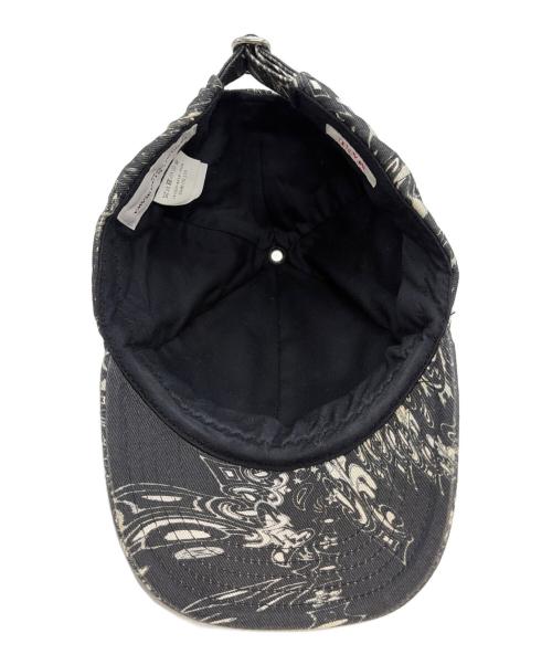 masu（エムエーエスユー）MASU (エムエーエスユー) NOZOMI KUROKAWA (ノゾミ クロカワ) マーブルバンダナキャップ ブラック サイズ:なしの古着・服飾アイテム