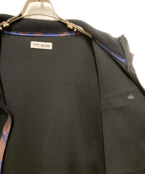 TTT MSW（ティー）TTT MSW (ティー) パイピングフリースベスト/Piping fleece vest ブラック サイズ:Mの古着・服飾アイテム