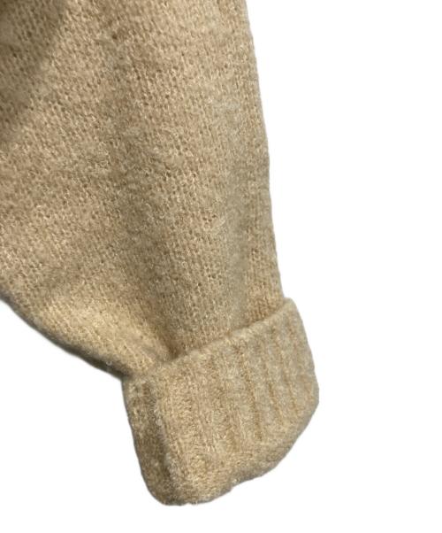 TTT MSW（ティー）TTT MSW (ティー) レオパードニットカーディガン ベージュ サイズ:Ｍの古着・服飾アイテム