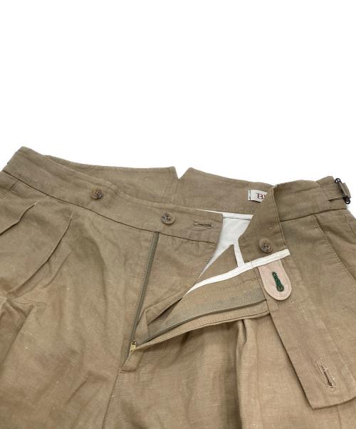 BERWICH（ベルウィッチ）BERWICH (ベルウィッチ) DISTINCTION (ディスティンクション) コットンリネン2タックスラックス ベージュ サイズ:02（46）の古着・服飾アイテム