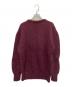 POLO RALPH LAUREN (ポロ・ラルフローレン) ダック&ドッグ ハンドニットセーター ボルドー サイズ:Ｍ：12000円
