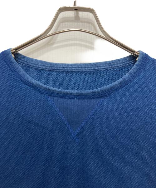 Porter Classic（ポータークラシック）Porter Classic (ポータークラシック) フレンチサーマルクルーネックカットソー インディゴ サイズ:Ｍの古着・服飾アイテム