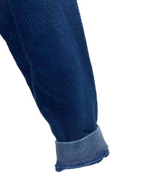 Porter Classic（ポータークラシック）Porter Classic (ポータークラシック) フレンチサーマルクルーネックカットソー インディゴ サイズ:Ｍの古着・服飾アイテム