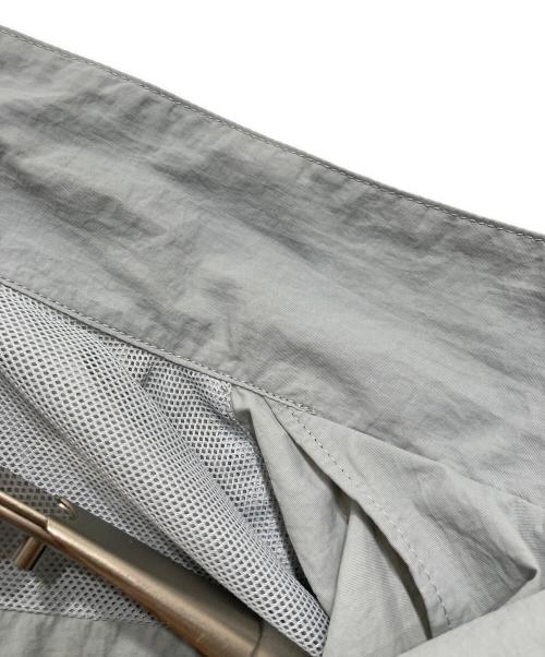 NANGA（ナンガ）NANGA (ナンガ) ナイロンタッサー オープンカラーシャツ ブルー サイズ:Ⅿの古着・服飾アイテム