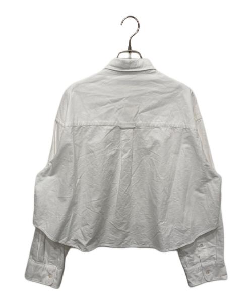 FRAMeWORK（フレームワーク）FRAMeWORK (フレームワーク) コットンオックスB.Dショートシャツ ホワイト サイズ:FREEの古着・服飾アイテム