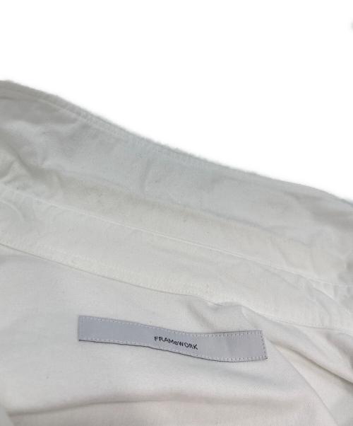 FRAMeWORK（フレームワーク）FRAMeWORK (フレームワーク) コットンオックスB.Dショートシャツ ホワイト サイズ:FREEの古着・服飾アイテム