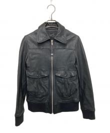 Hysteric Glamour（ヒステリックグラマー）の古着「シープレザージャケット」｜ブラック