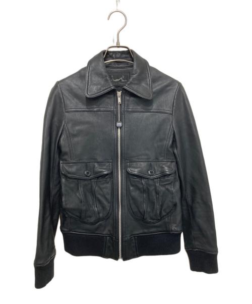 Hysteric Glamour（ヒステリックグラマー）Hysteric Glamour (ヒステリックグラマー) シープレザージャケット ブラック サイズ:FREEの古着・服飾アイテム