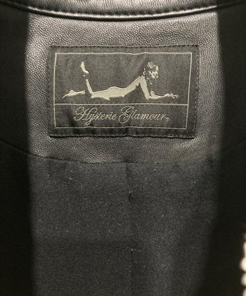 Hysteric Glamour（ヒステリックグラマー）Hysteric Glamour (ヒステリックグラマー) シープレザージャケット ブラック サイズ:FREEの古着・服飾アイテム
