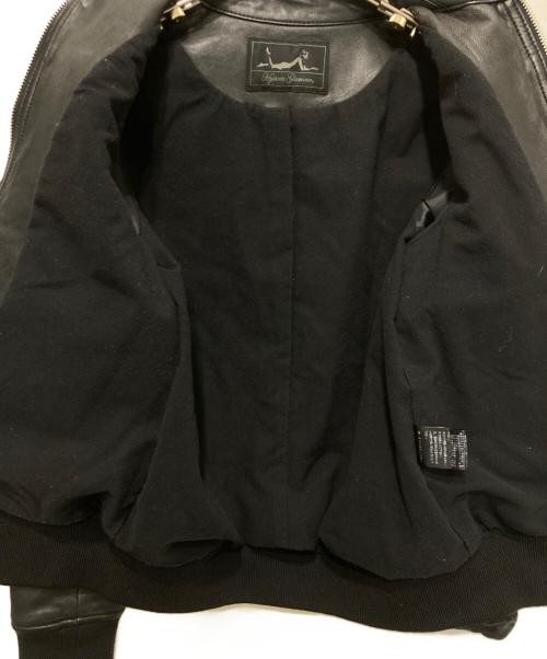 Hysteric Glamour（ヒステリックグラマー）Hysteric Glamour (ヒステリックグラマー) シープレザージャケット ブラック サイズ:FREEの古着・服飾アイテム