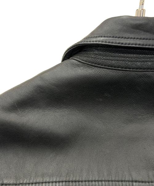 Hysteric Glamour（ヒステリックグラマー）Hysteric Glamour (ヒステリックグラマー) シープレザージャケット ブラック サイズ:FREEの古着・服飾アイテム