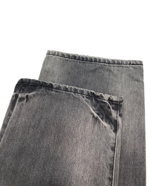 Whim Gazette（ウィムガゼット）Whim Gazette (ウィムガゼット) コットンヘンプデニムオールインワン グレー サイズ:Ｍの古着・服飾アイテム