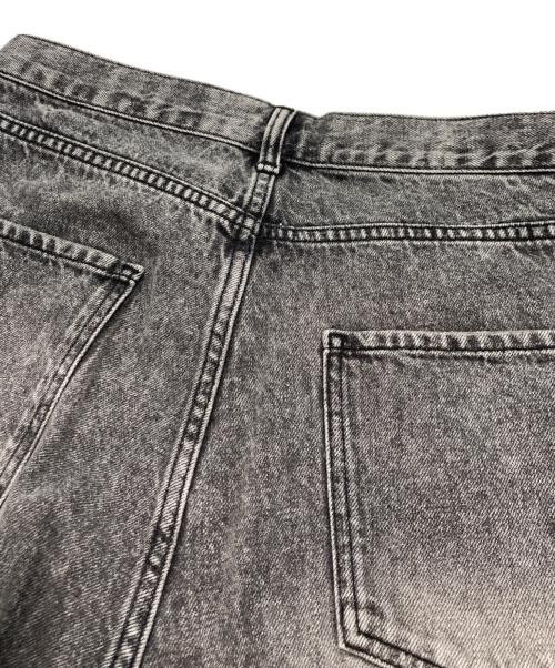 Whim Gazette（ウィムガゼット）Whim Gazette (ウィムガゼット) ポケットデニムパンツ グレー サイズ:36の古着・服飾アイテム