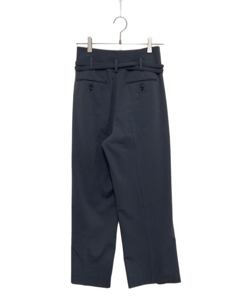 AEWEN MATOPH（イウエン マトフ）AEWEN MATOPH (イウエン マトフ) ハイウエスト ベルトパンツ グレー サイズ:36の古着・服飾アイテム