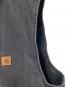 中古・古着 CarHartt (カーハート) ダックフーディーベスト ブラック サイズ:XL：15000円