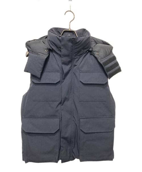 CANADA GOOSE（カナダグース）CANADA GOOSE (カナダグース) UNITED ARROWS (ユナイテッドアローズ) 別注 ハドソン ダウンベスト ネイビー サイズ:Ｍの古着・服飾アイテム