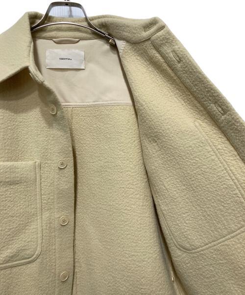 TODAYFUL（トゥデイフル）TODAYFUL (トゥデイフル) ヘビーウールジャケット イエロー サイズ:36の古着・服飾アイテム