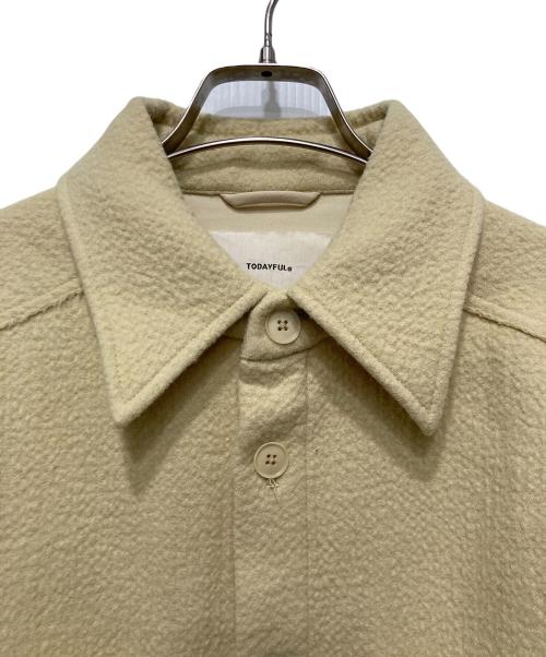 TODAYFUL（トゥデイフル）TODAYFUL (トゥデイフル) ヘビーウールジャケット イエロー サイズ:36の古着・服飾アイテム