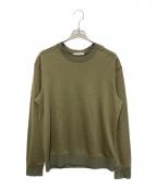 Icebreakerアイスブレーカー）の古着「メリノ テリー ロングスリーブ スウェットシャツ」｜オリーブ