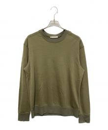 Icebreaker（アイスブレーカー）の古着「メリノ テリー ロングスリーブ スウェットシャツ」｜オリーブ
