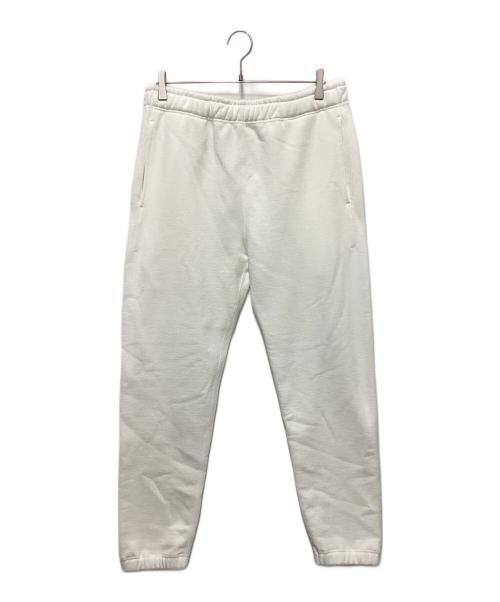 Cotton Research Club（コットンリサーチクラブ）COTTON RESEARCH CLUB (コットンリサーチクラブ) 14.0oz スウェットパンツ ホワイト サイズ:Lの古着・服飾アイテム