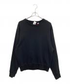 Cotton Research Clubコットンリサーチクラブ）の古着「14.0oz クルーネックスウェット」｜ブラック