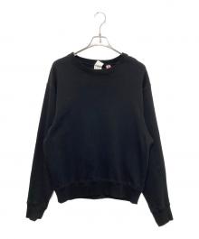 Cotton Research Club（コットンリサーチクラブ）の古着「14.0oz クルーネックスウェット」｜ブラック