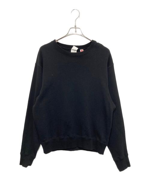 Cotton Research Club（コットンリサーチクラブ）COTTON RESEARCH CLUB (コットンリサーチクラブ) 14.0oz クルーネックスウェット ブラック サイズ:Lの古着・服飾アイテム