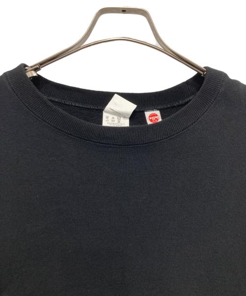 Cotton Research Club（コットンリサーチクラブ）COTTON RESEARCH CLUB (コットンリサーチクラブ) 14.0oz クルーネックスウェット ブラック サイズ:Lの古着・服飾アイテム