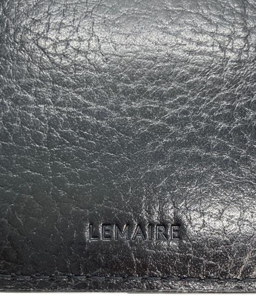 LEMAIRE（ルメール）LEMAIRE (ルメール) Soft Tabカードケース ブラックの古着・服飾アイテム