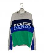 KENZOケンゾー）の古着「ロゴスウェット」｜グレー