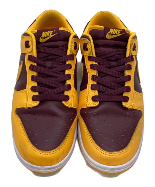 NIKE（ナイキ）NIKE (ナイキ) ダンクローレトロ イエロー×ボルドー サイズ:US8の古着・服飾アイテム