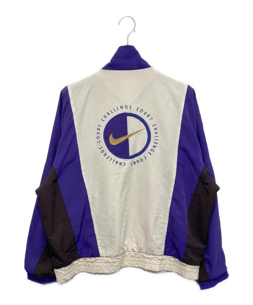 NIKE（ナイキ）NIKE (ナイキ) 90'sジャケット ホワイト×パープル サイズ:105の古着・服飾アイテム