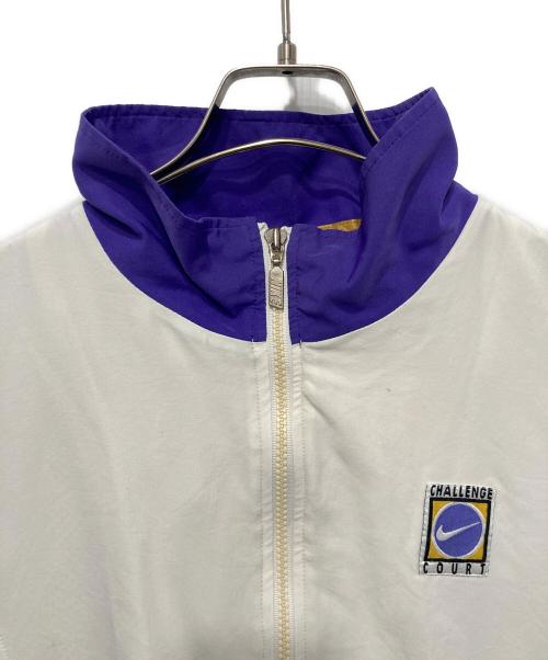 NIKE（ナイキ）NIKE (ナイキ) 90'sジャケット ホワイト×パープル サイズ:105の古着・服飾アイテム