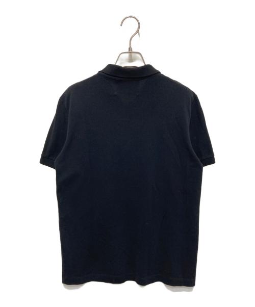 FRED PERRY（フレッドペリー）FRED PERRY (フレッドペリー) RAF SIMONS (ラフシモンズ) ハーフジップポロシャツ ブラック サイズ:38の古着・服飾アイテム