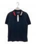 FRED PERRY（フレッドペリー）の古着「ハーフジップポロシャツ」｜ブラック