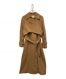 Louren（ローレン）の古着「ウールトレンチコート」｜ブラウン