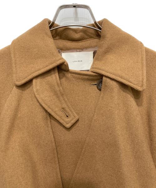 Louren（ローレン）LOUREN (ローレン) ウールトレンチコート ブラウン サイズ:FREEの古着・服飾アイテム
