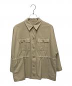 JOURNAL STANDARD relumeジャーナルスタンダード レリューム）の古着「ドルマンスリーブシャツブルゾン」｜ベージュ
