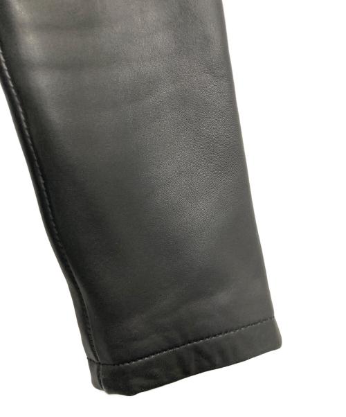 JOURNAL STANDARD（ジャーナルスタンダード）JOURNAL STANDARD (ジャーナルスタンダード) ラムレザーシングルライダースジャケット ブラック サイズ:Sの古着・服飾アイテム